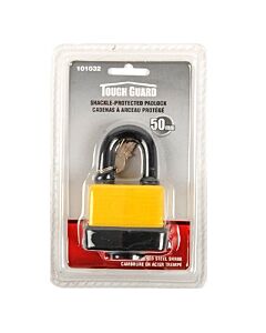 Padlock Laminated 50mm with Plastic Cover Plate