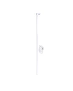 Closet Rod Adjustable 48"-72" White