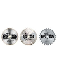 3pc Diamond Saw Blade 4" 