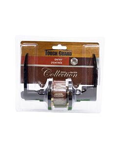 TG Entry Door Lever Black