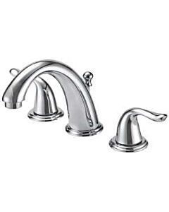 Bathroom Faucet 3Hole 8" Chrome Finish