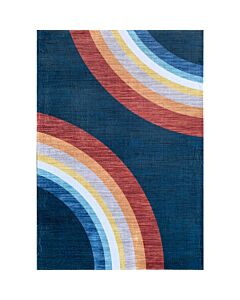 DAISY NAVY 1102 5X8 RUG