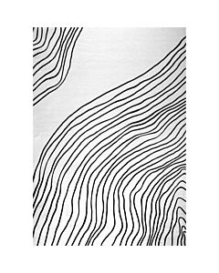 EUROPA BLACK 8955 7X10 RUG