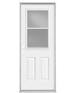 Steel door 36" Right Inswing Vinyl Clad, 6-5/8 Frame with Vented Insert