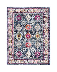 SPLASH NAVY 2801 8X11 RUG