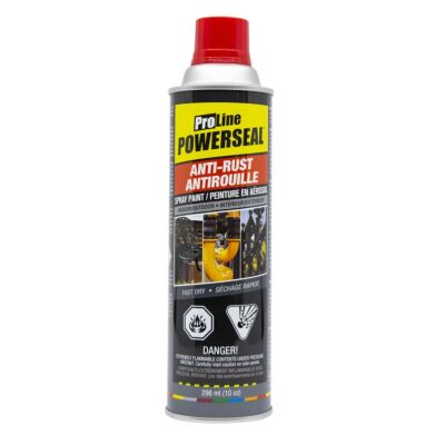 Powerseal ProLine Anti-Rust Spray Paint – Gloss Red – 296 mL (10 oz.)