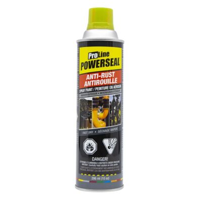 Powerseal ProLine Anti-Rust Spray Paint – Gloss Yellow – 296 mL (10 oz.)