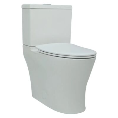 StreamWay Luxe 2-Piece Dual Flush Elongated Toilet – 4.8L/6L – White