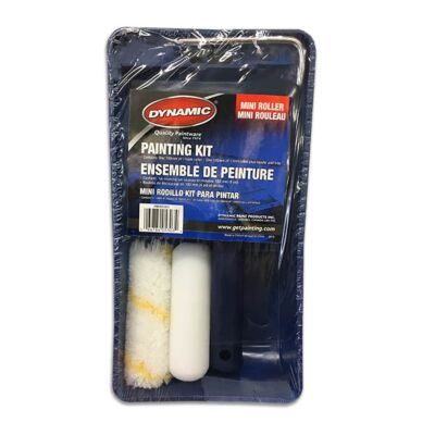 100mm (4") Mini Foam & Trim Roller Kit
