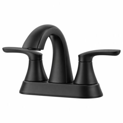 Pfister Vaneri 2-Handle 4" Centerset Bathroom Faucet – Matte Black