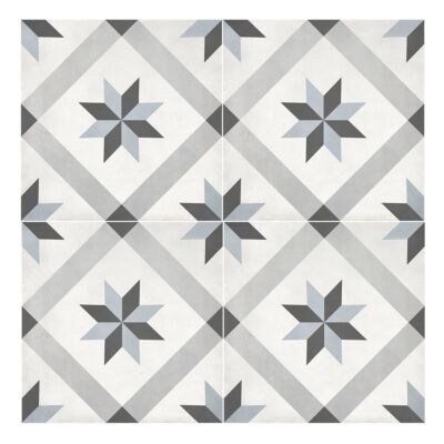 8 x 8 in / 20 x 20 cm Form Tide Compass Deco