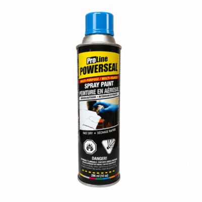 Powerseal ProLine Lacquer Spray Paint – Sky Blue Gloss – 296 mL (10 oz.)