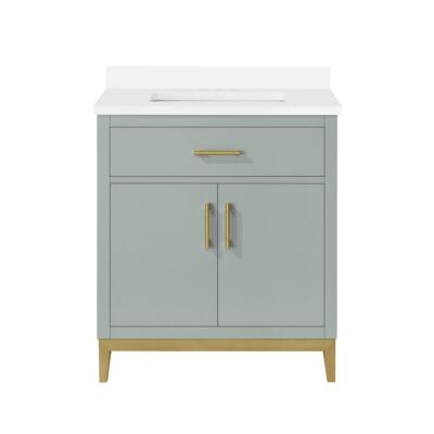 OVE Decors Diya 30" Single Sink Bathroom Vanity – Sage Green