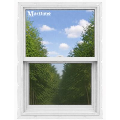 Maritime Door & Window 36" x 60" White Single Hung Window
